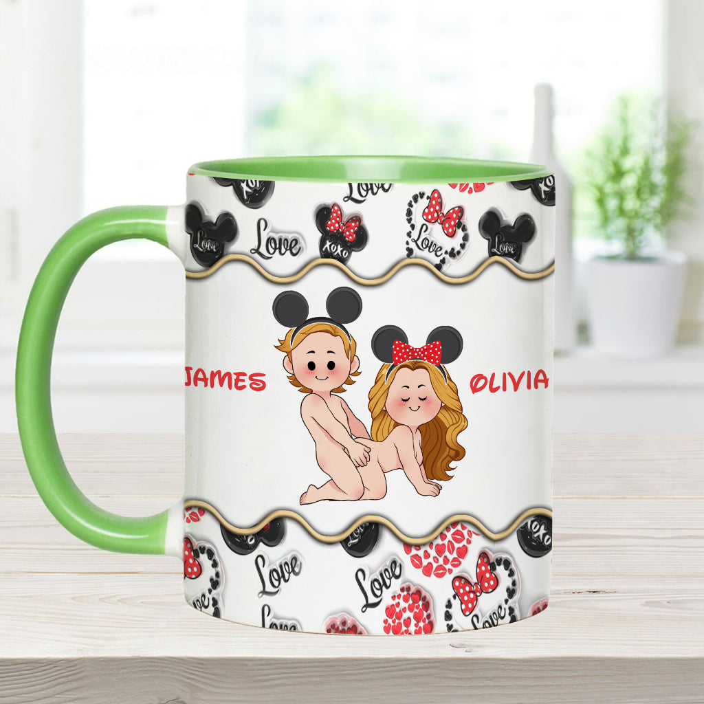 Give Me The D - Personalized Mouse Accent Mug