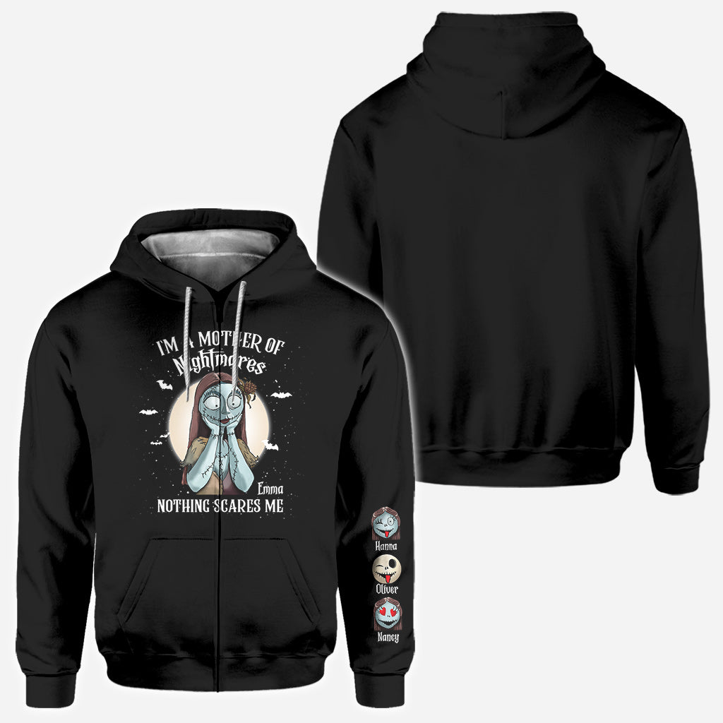 I'm A Mother/ Father Of Nightmares Nothing Scares Me - Personalized Nightmare All Over Shirt