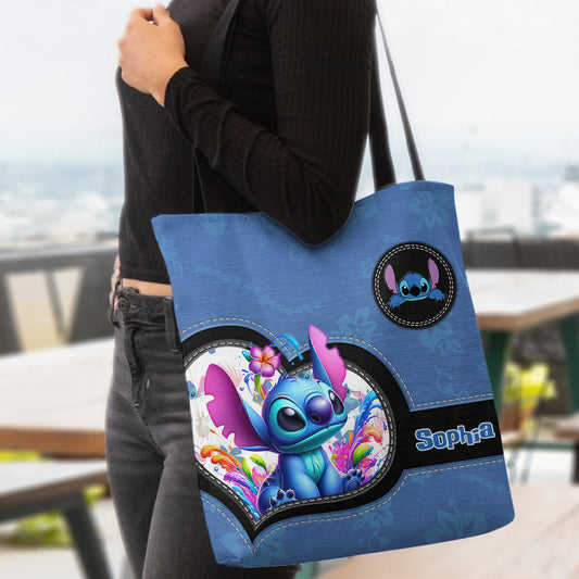 Blue Ohana - Personalized Ohana Tote Bag