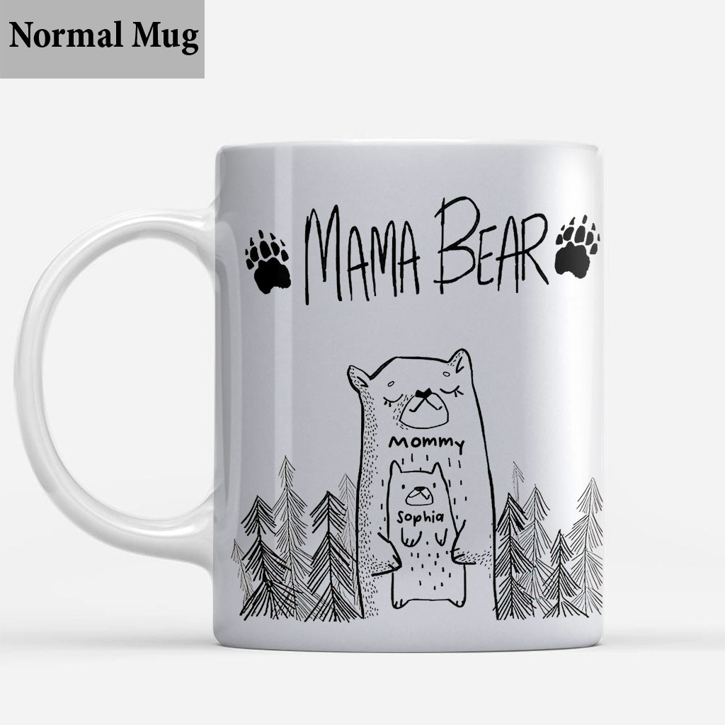 Mama Bear - Personalized Mother Mug