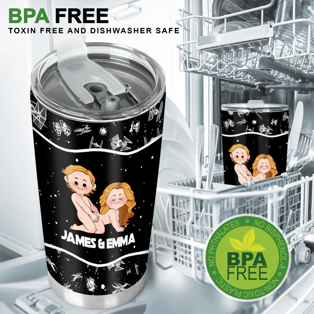 Best Butt In The Galaxy - Personalized The Force Tumbler
