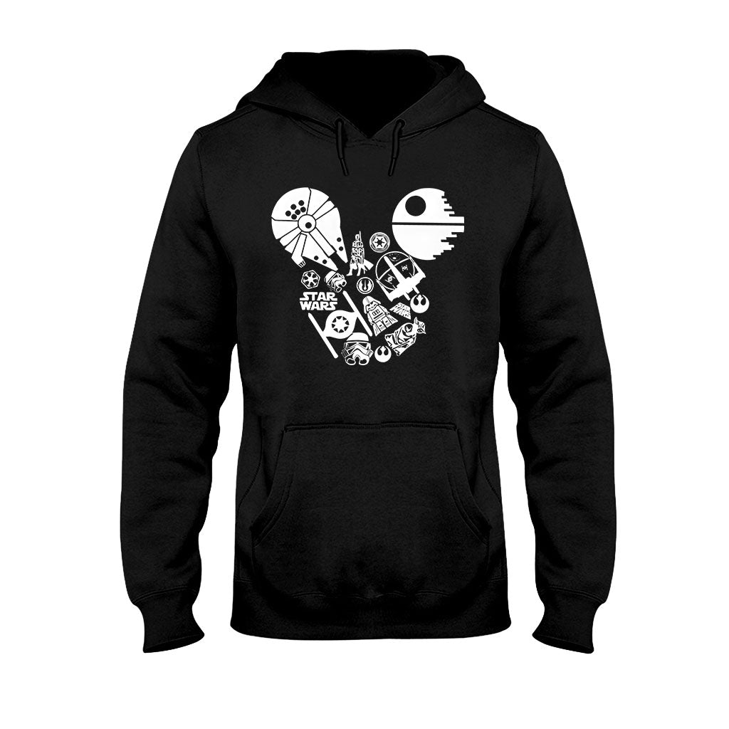Mouse Ears - Personalized The Force T-shirt And Hoodie
