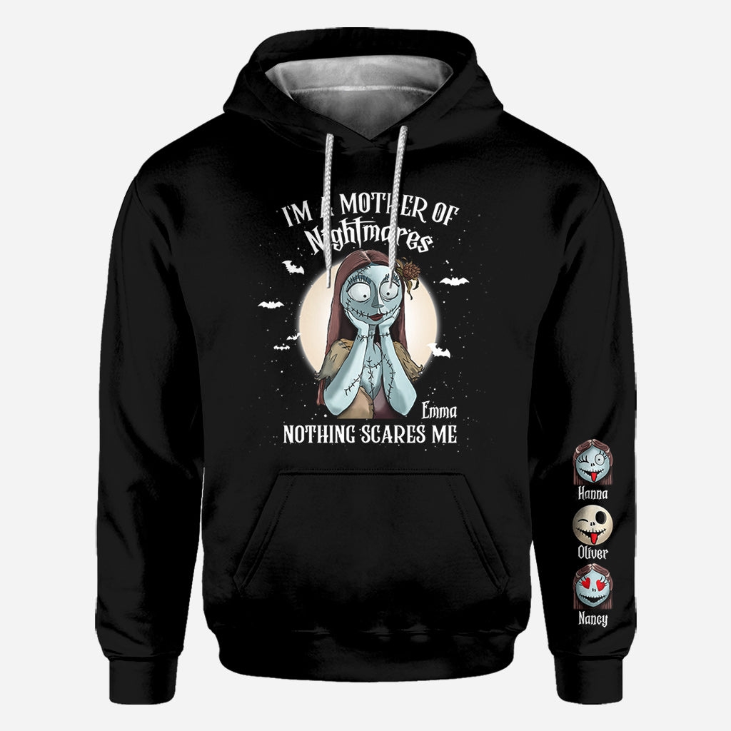 I'm A Mother/ Father Of Nightmares Nothing Scares Me - Personalized Nightmare All Over Shirt