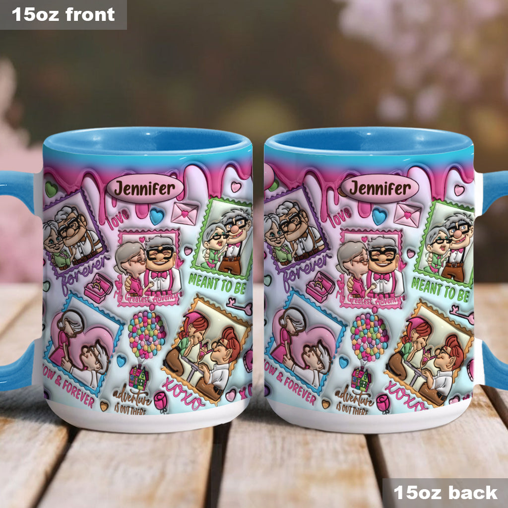 My Greatest Adventure - Personalized Mouse Accent Mug