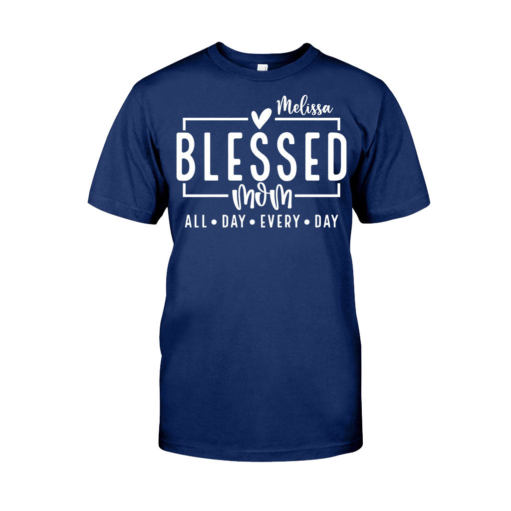 Blessed Mom - Personalized Mother T-shirt And Hoodie