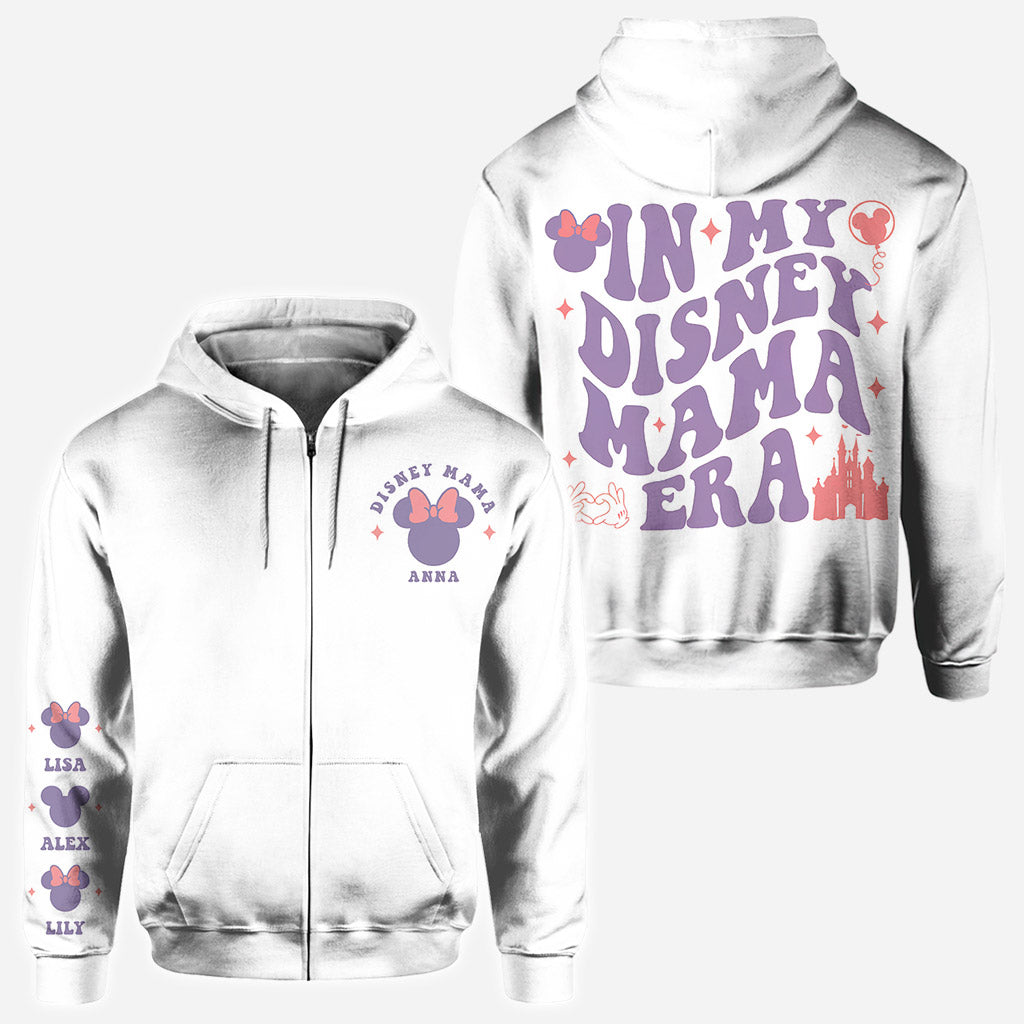 In My Mouse Ears Mom Era - Personalized Mouse All Over Shirt