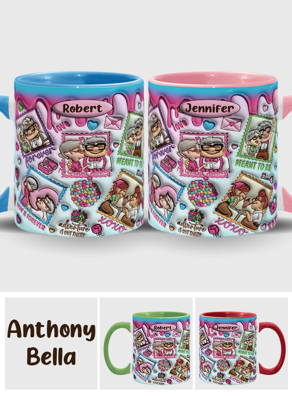My Greatest Adventure - Personalized Mouse Accent Mug