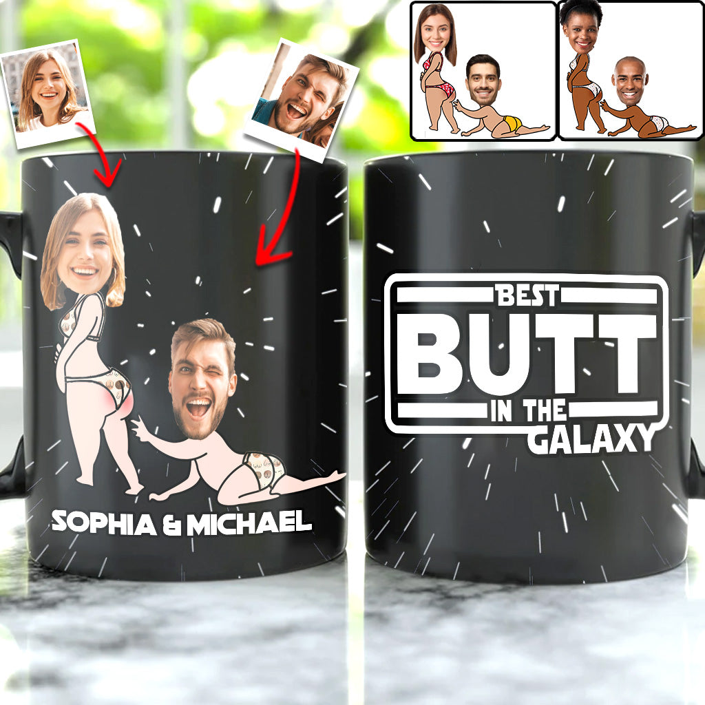 Best Butt In The Galaxy - Personalized The Force Mug