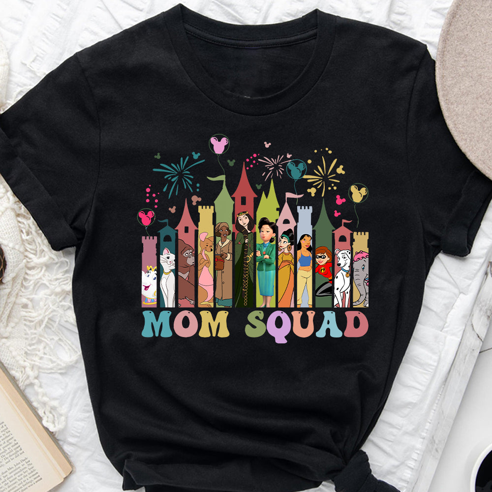 Mom Squad - Mouse T-shirt And Hoodie