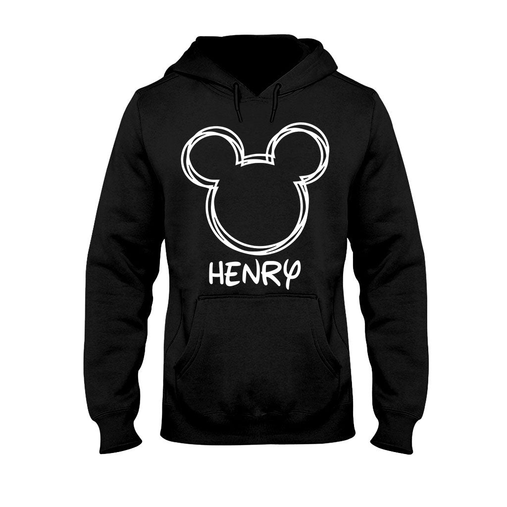 Mouse Couple - Personalized Mouse T-shirt And Hoodie