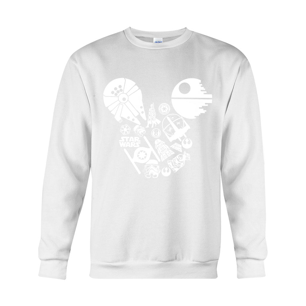 Mouse Ears - Personalized The Force T-shirt And Hoodie