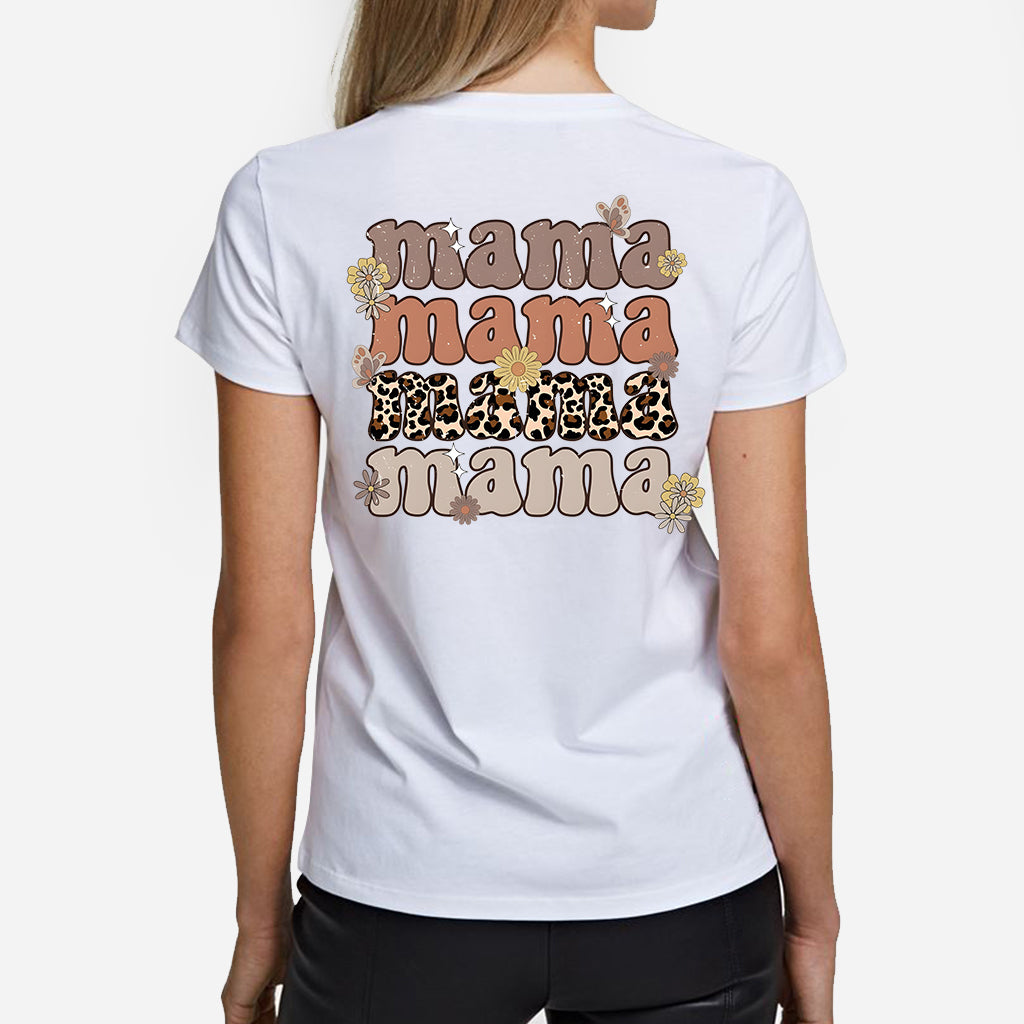Mama Leopard - Personalized Mother T-shirt And Hoodie