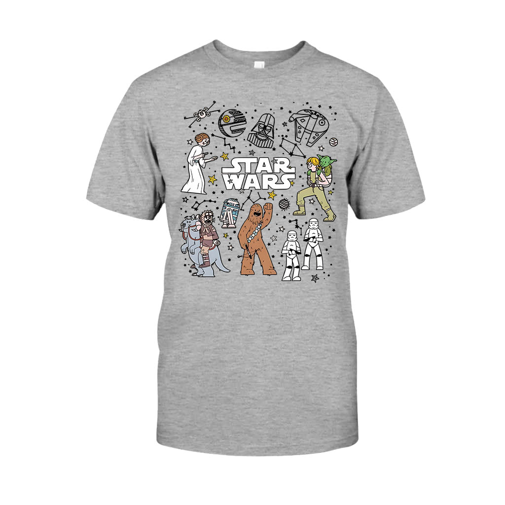 Funny Characters - The Force T-shirt And Hoodie