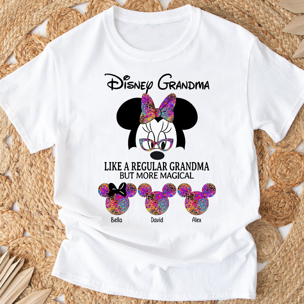 Magical Grandma Mom - Personalized Mouse T-shirt And Hoodie