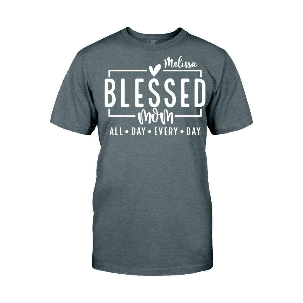 Blessed Mom - Personalized Mother T-shirt And Hoodie