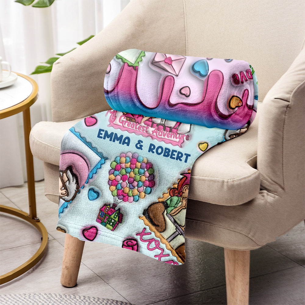 My Greatest Adventure - Personalized Mouse Blanket