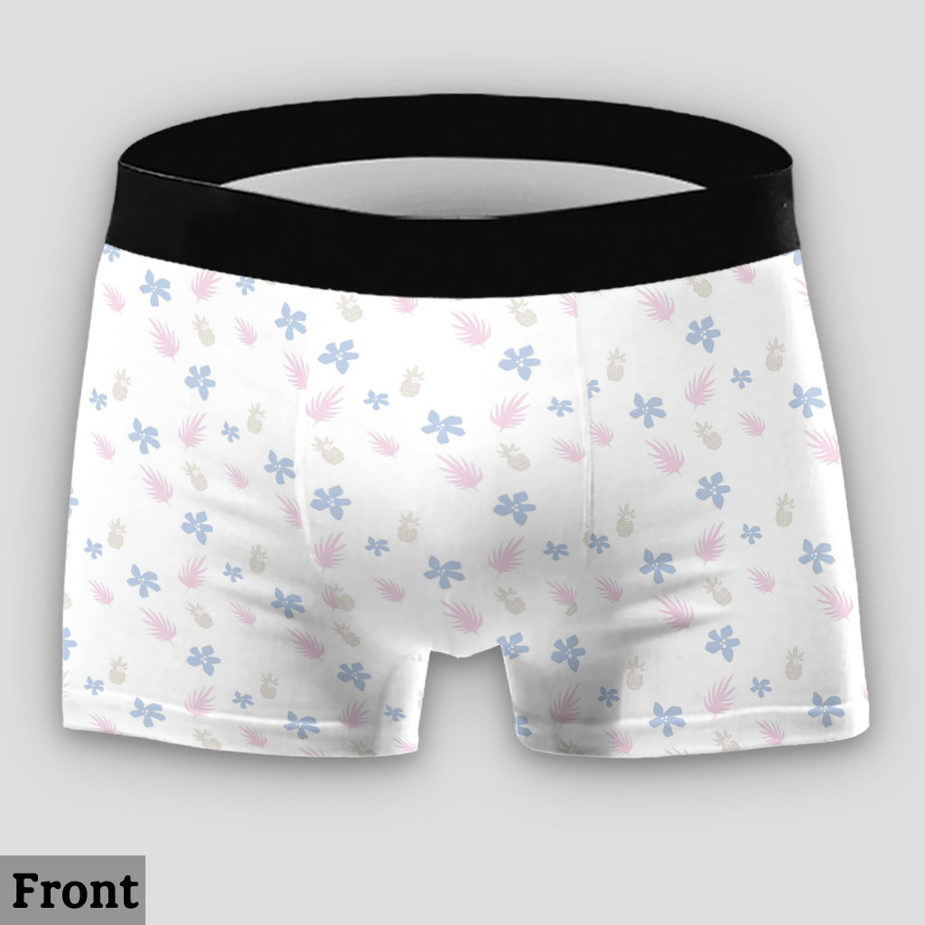 Together Forever - Personalized Ohana Lace Border Women Briefs And Men’s Boxer Briefs