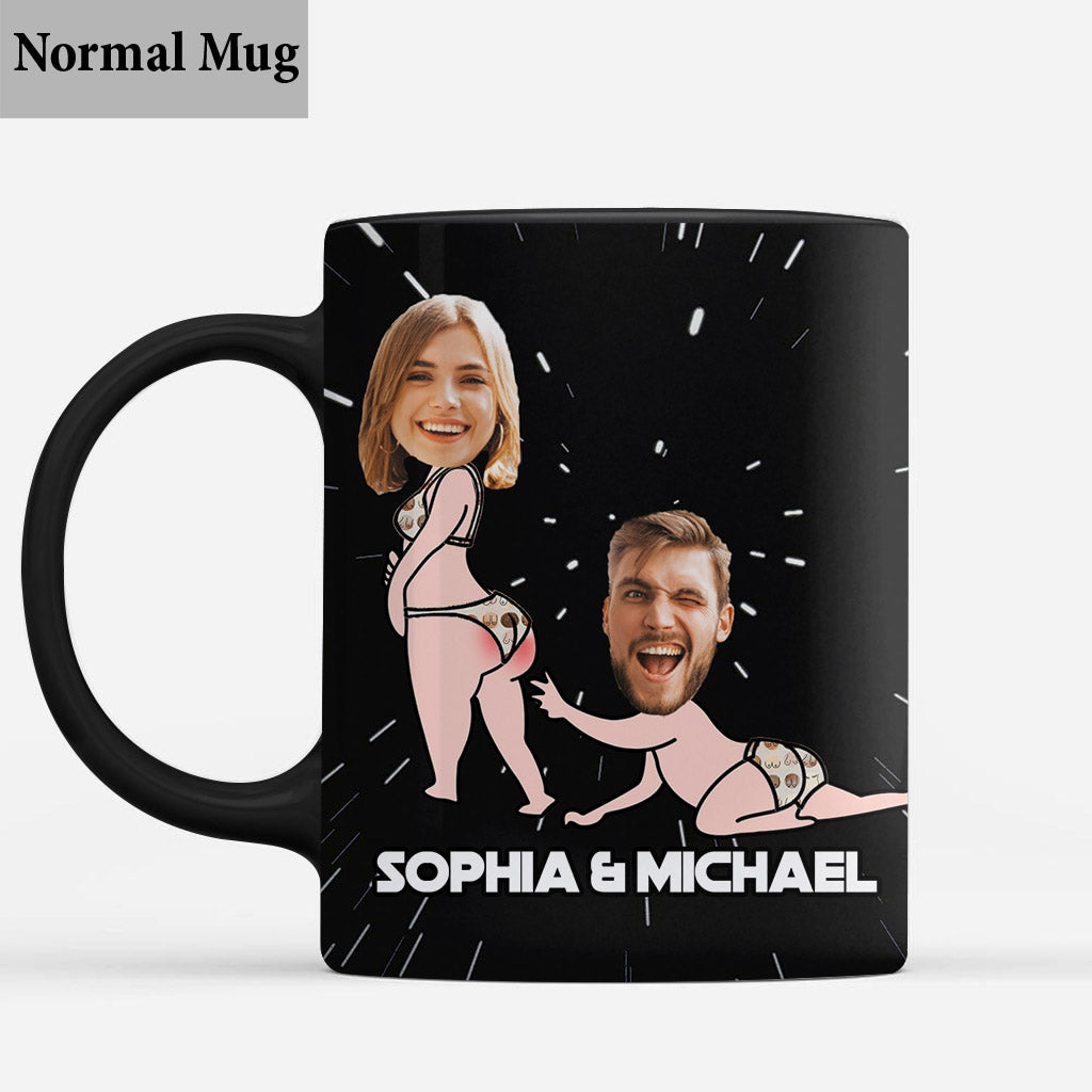 Best Butt In The Galaxy - Personalized The Force Mug
