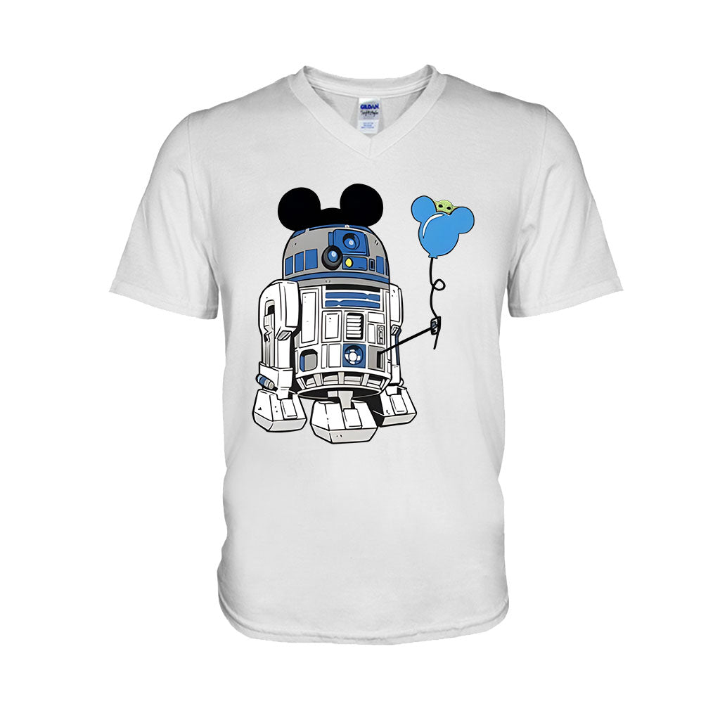 Droid Couple - Personalized The Force T-shirt And Hoodie