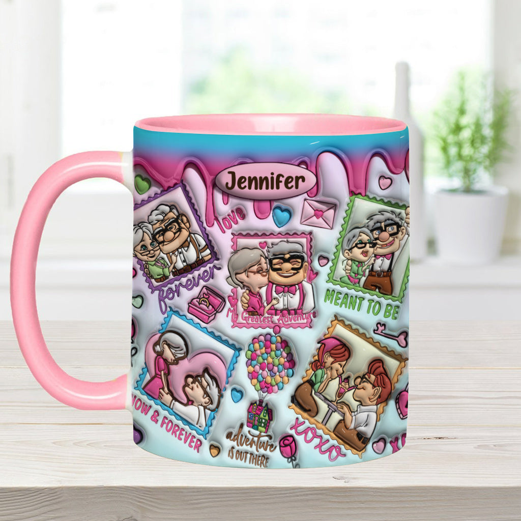My Greatest Adventure - Personalized Mouse Accent Mug