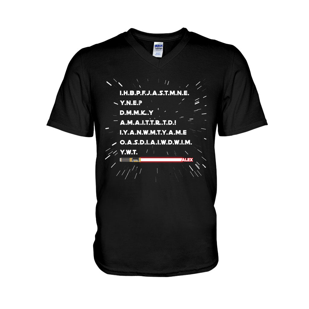 I Have Brought Peace Freedom Justice And Security - Personalized The Force T-shirt And Hoodie