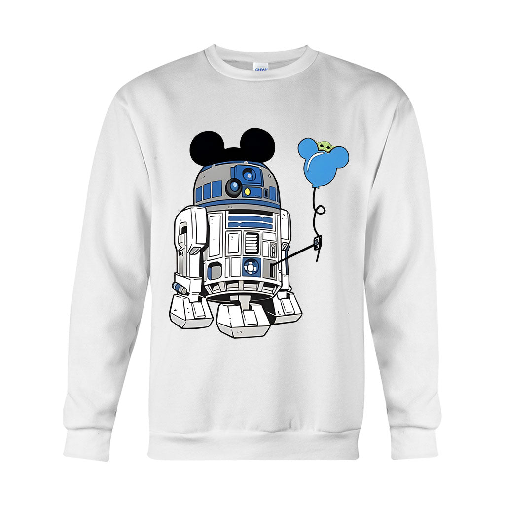 Droid Couple - Personalized The Force T-shirt And Hoodie