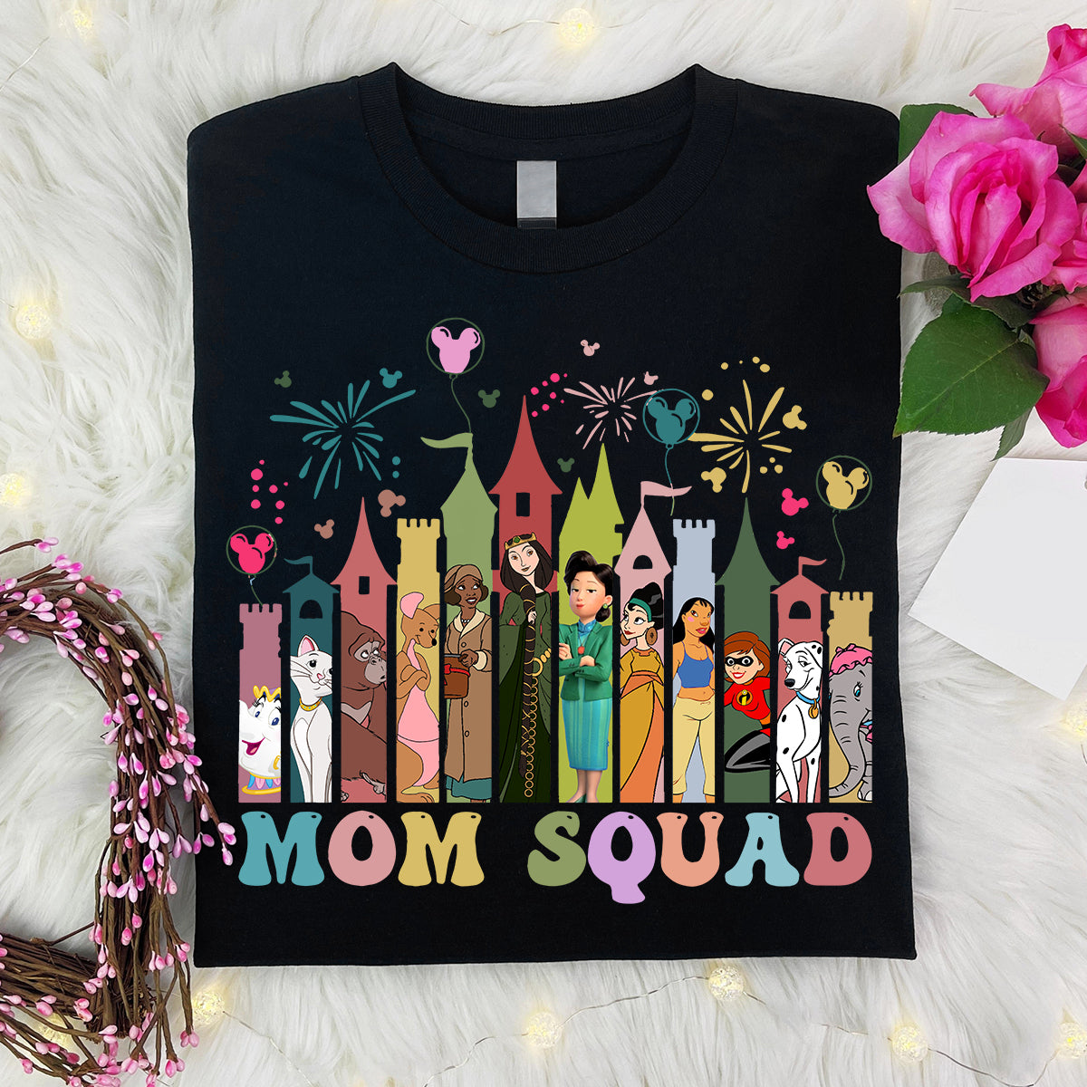 Mom Squad - Mouse T-shirt And Hoodie