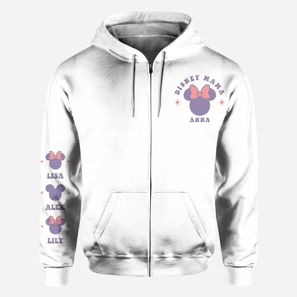 In My Mouse Ears Mom Era - Personalized Mouse All Over Shirt