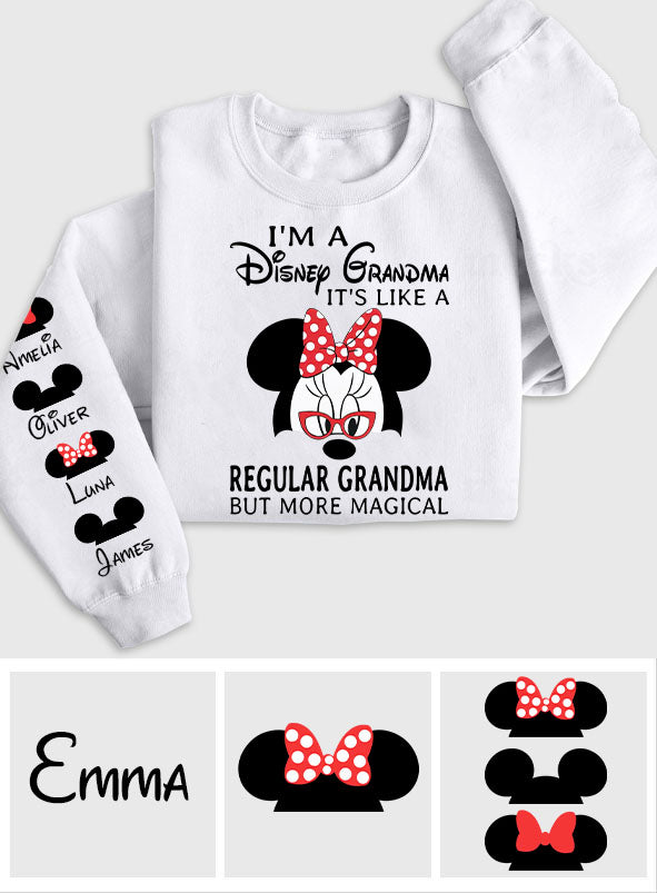 Disney Grandma - Personalized Mouse All Over Shirt