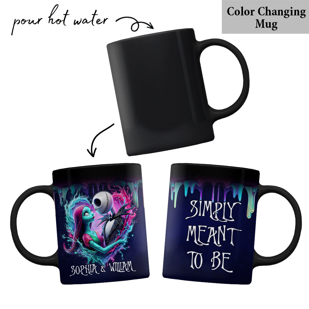 Simply Meant To Be - Personalized Nightmare Mug