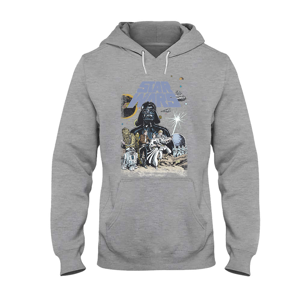 Vintage Characters - The Force T-shirt And Hoodie