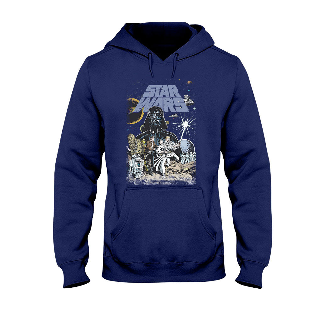 Vintage Characters - The Force T-shirt And Hoodie