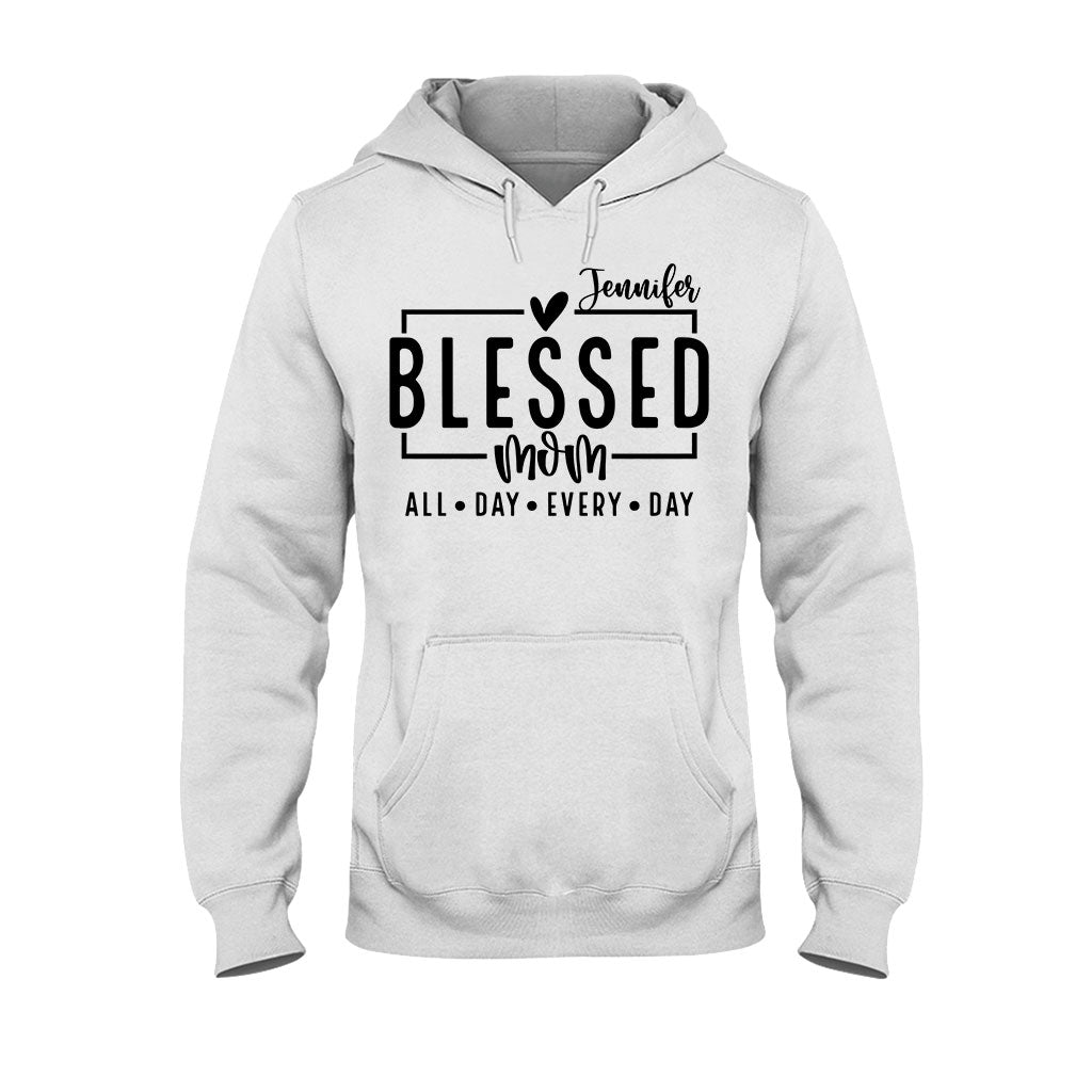 Blessed Mom - Personalized Mother T-shirt And Hoodie