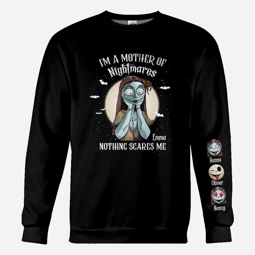 I'm A Mother/ Father Of Nightmares Nothing Scares Me - Personalized Nightmare All Over Shirt