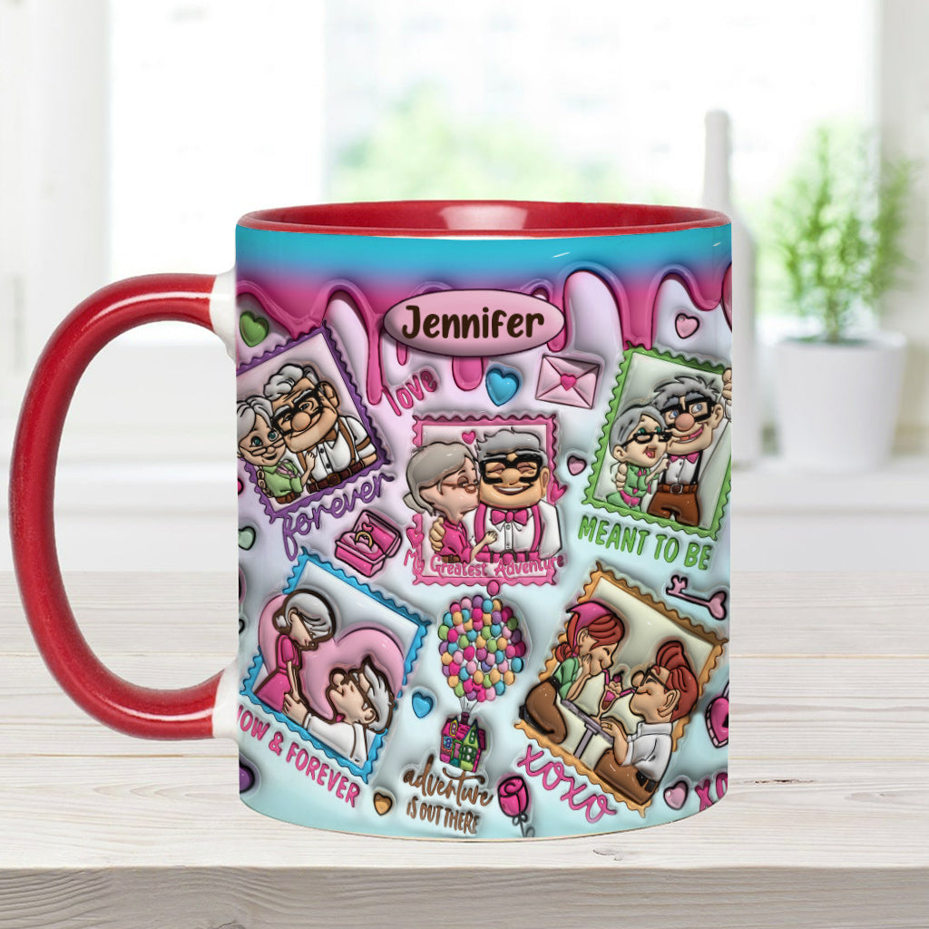 My Greatest Adventure - Personalized Mouse Accent Mug