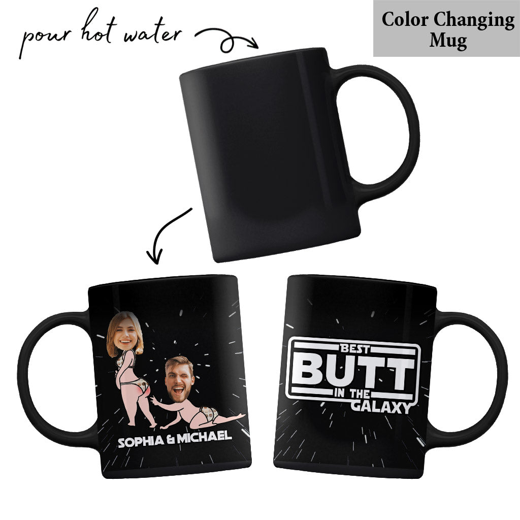 Best Butt In The Galaxy - Personalized The Force Mug