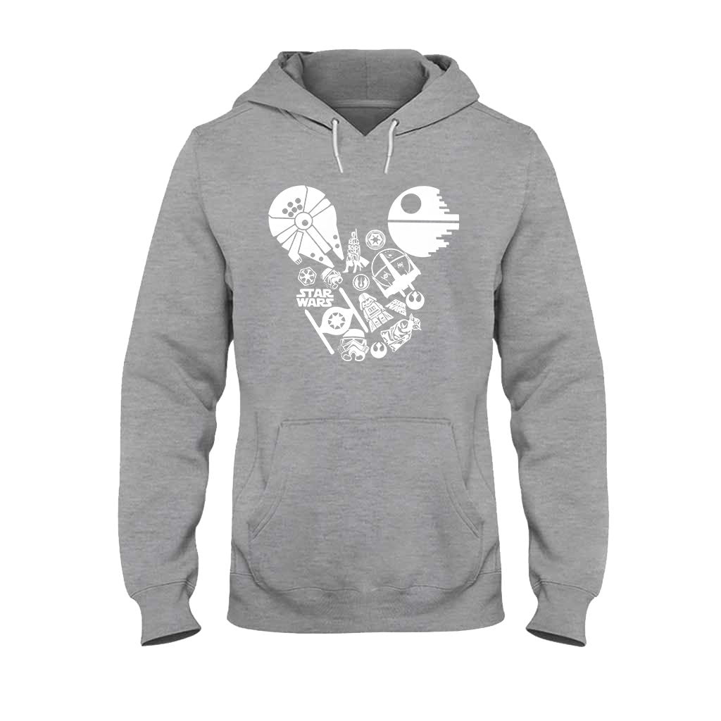 Mouse Ears - Personalized The Force T-shirt And Hoodie
