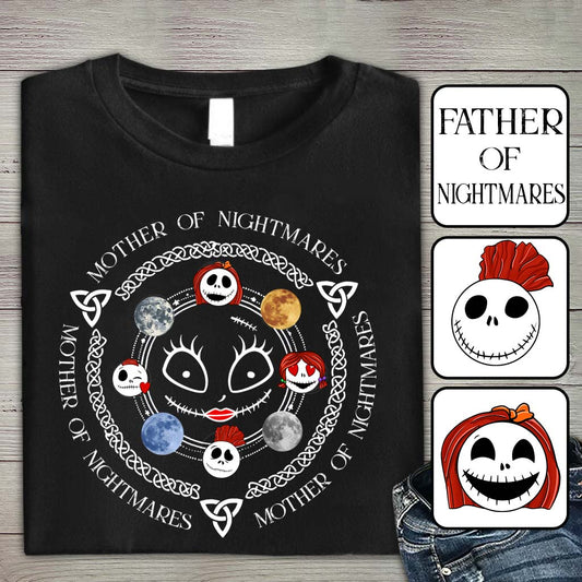 Mother Father Of Nightmares - Personalized Nightmare T-shirt And Hoodie
