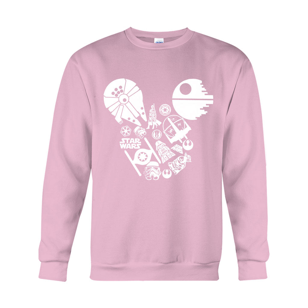 Mouse Ears - Personalized The Force T-shirt And Hoodie
