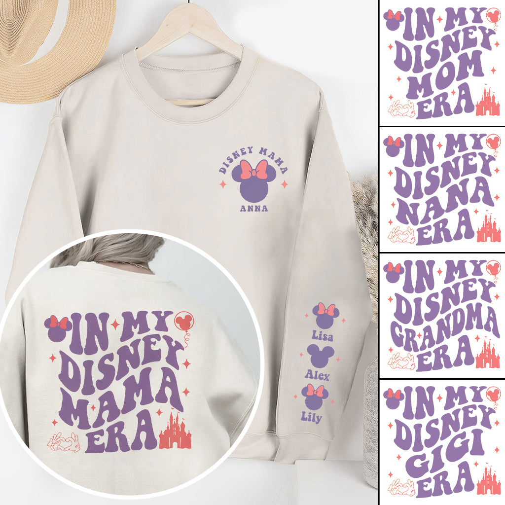 In My Mouse Ears Mom Era - Personalized Mouse All Over Shirt