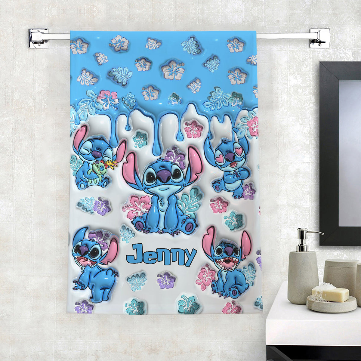 Ohana Means Family - Personalized Ohana Towel