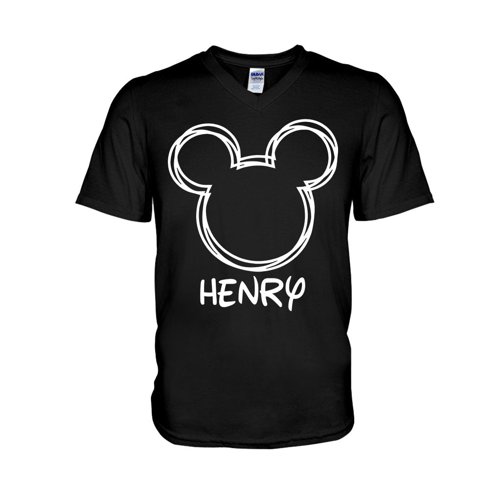 Mouse Couple - Personalized Mouse T-shirt And Hoodie