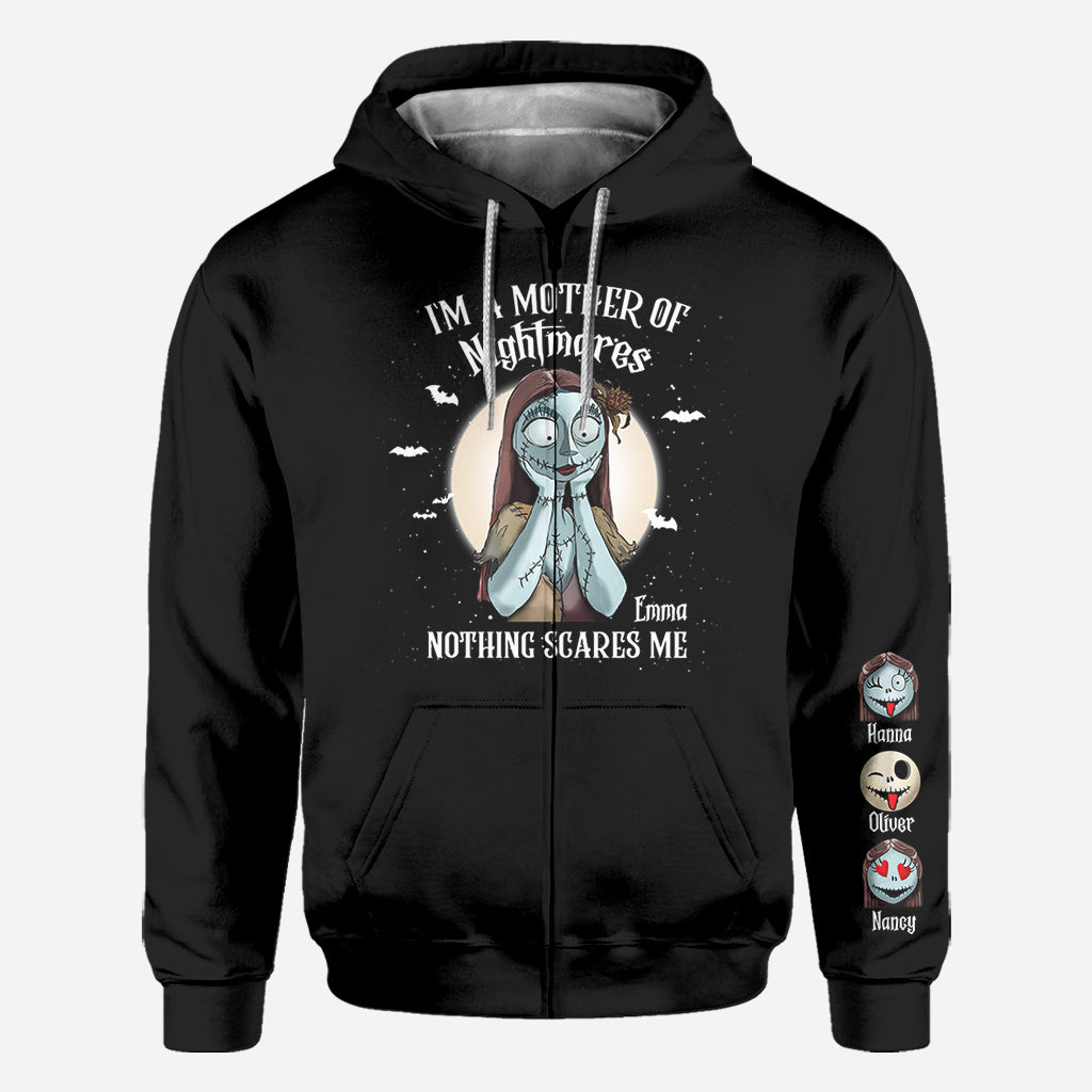 I'm A Mother/ Father Of Nightmares Nothing Scares Me - Personalized Nightmare All Over Shirt