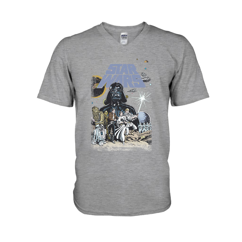 Vintage Characters - The Force T-shirt And Hoodie