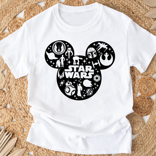 Mouse Ears - The Force T-shirt And Hoodie