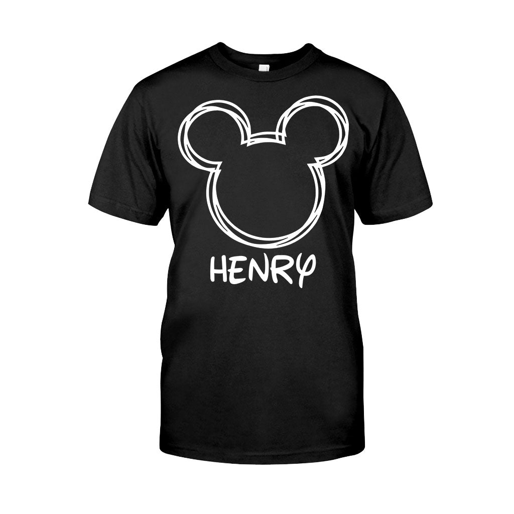 Mouse Couple - Personalized Mouse T-shirt And Hoodie