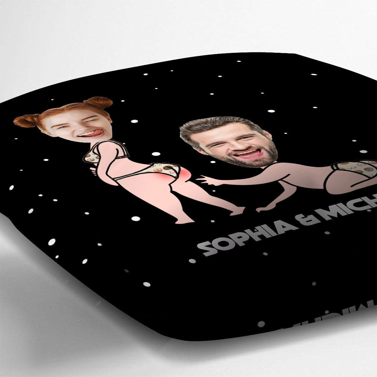 I Love Your Butt I Know - Personalized The Force Throw Pillow