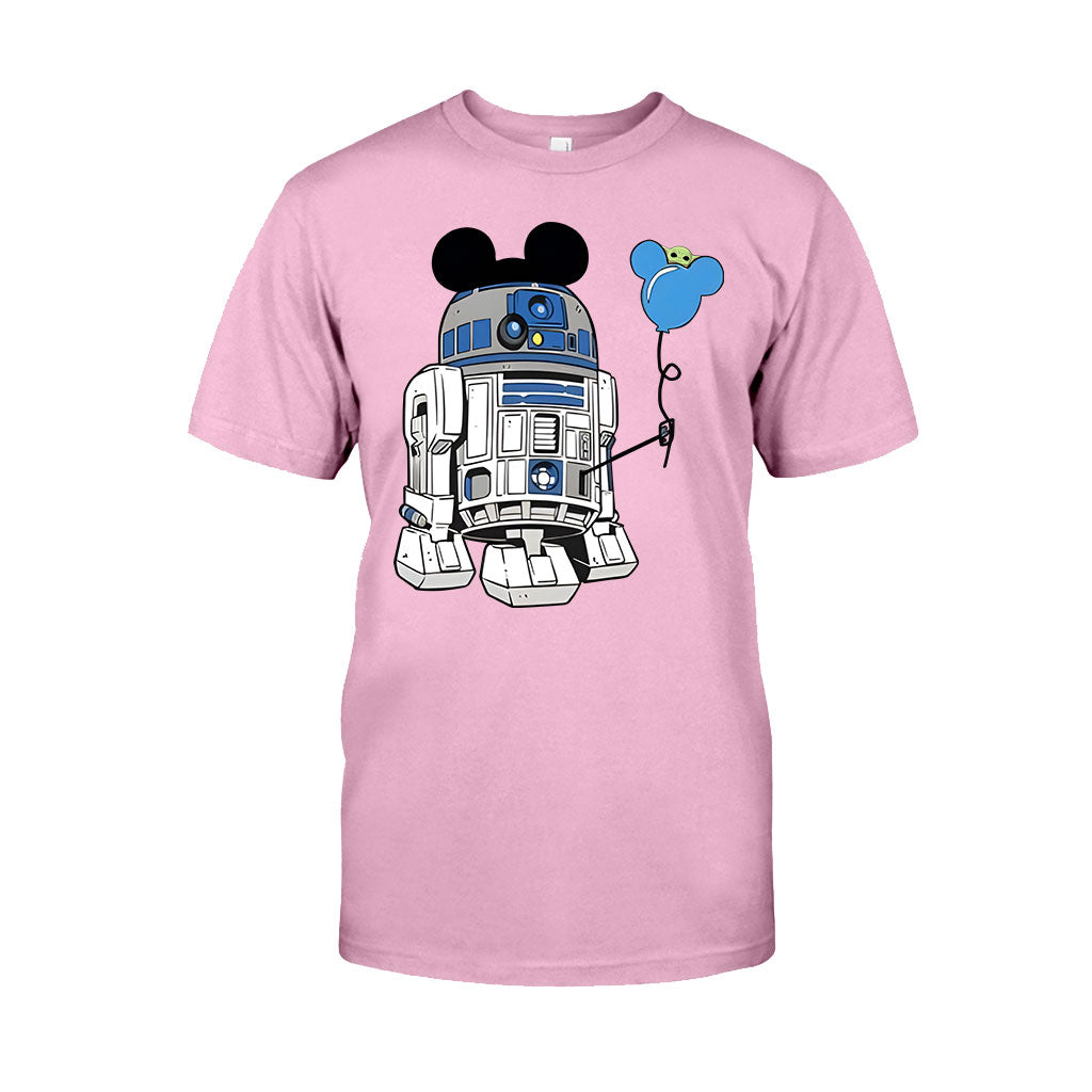 Droid Couple - Personalized The Force T-shirt And Hoodie