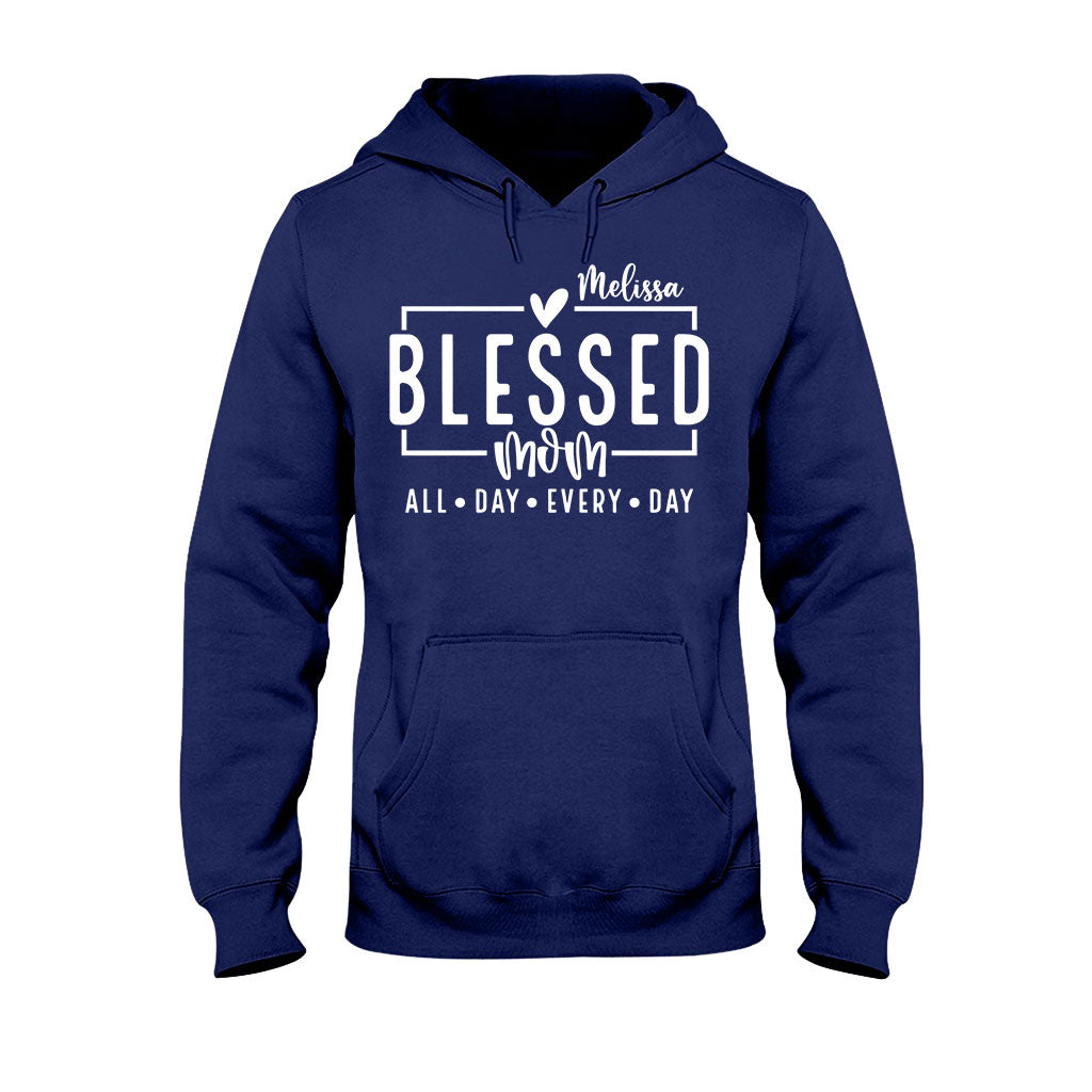 Blessed Mom - Personalized Mother T-shirt And Hoodie