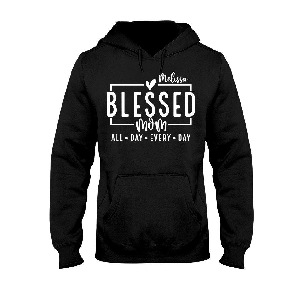Blessed Mom - Personalized Mother T-shirt And Hoodie
